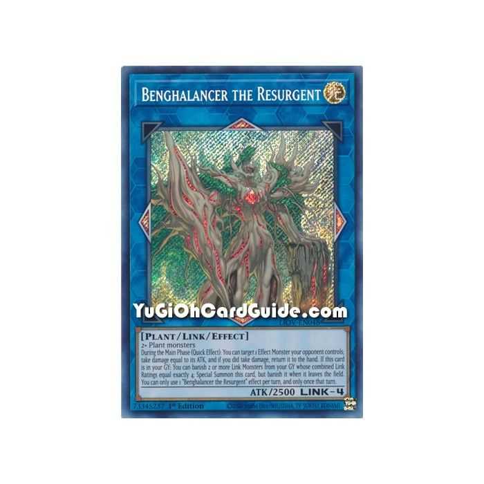 Benghalancer the Resurgent (Secret Rare) – Lightning Overdrive | Carta YUGIOH en México