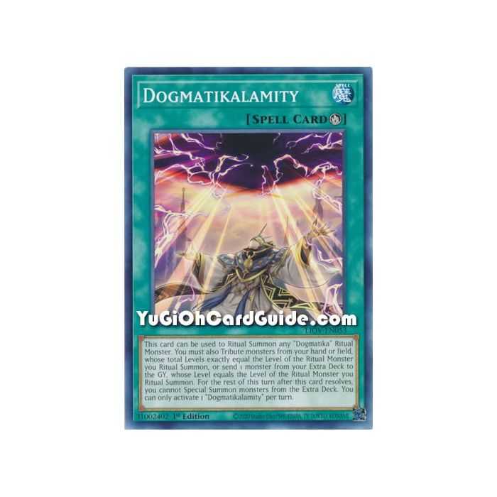 Dogmatikalamity (Common) – Lightning Overdrive | Carta YUGIOH en México