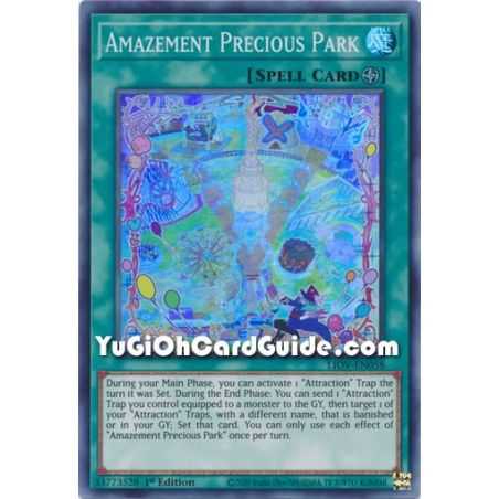 Amazement Precious Park (Super Rare) – Lightning Overdrive | Carta YUGIOH en México