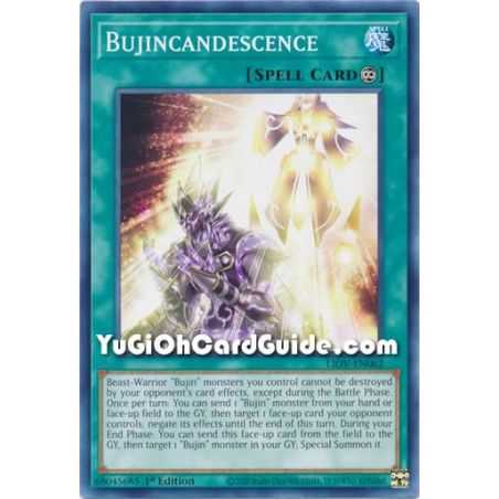 Bujincandescence (Common) – Lightning Overdrive | Carta YUGIOH en México