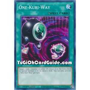 One-Kuri-Way (Common) – Lightning Overdrive | Carta YUGIOH en México