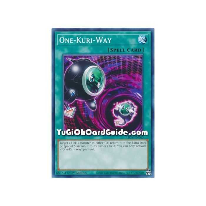 One-Kuri-Way (Common) – Lightning Overdrive | Carta YUGIOH en México