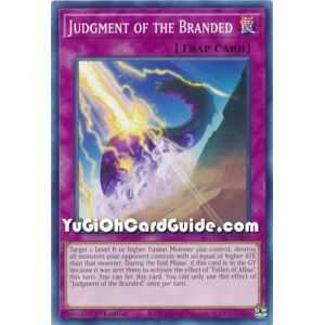 Judgment of the Branded (Common) – Lightning Overdrive | Carta YUGIOH en México