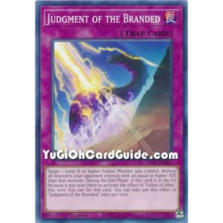 Judgment of the Branded (Common) – Lightning Overdrive | Carta YUGIOH en México
