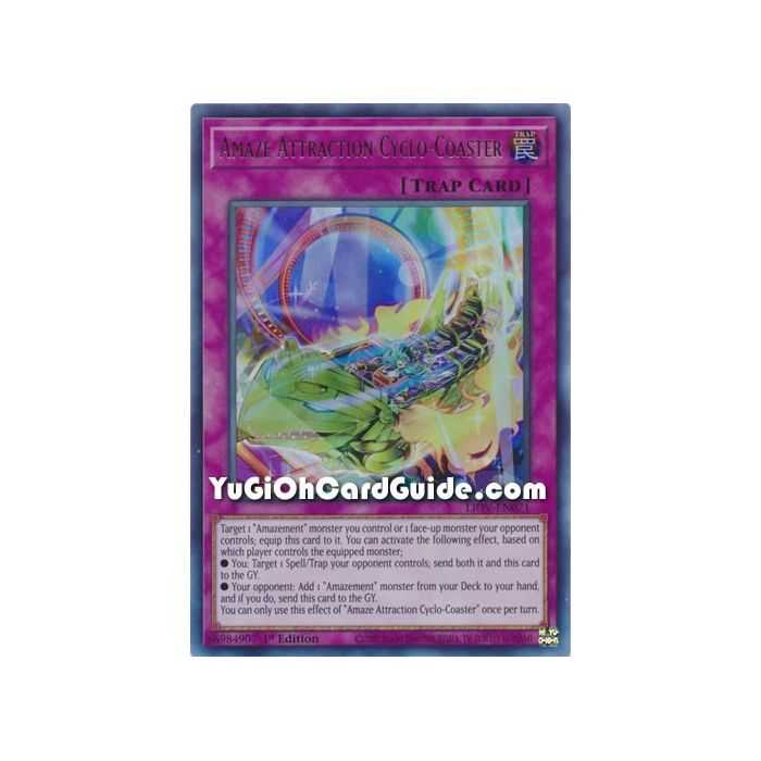 Amaze Attraction Cyclo-Coaster (Ultra Rare) – Lightning Overdrive | Carta YUGIOH en México