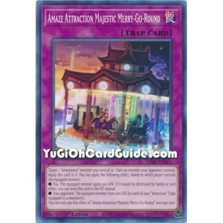 Amaze Attraction Majestic Merry-Go-Round (Common) – Lightning Overdrive | Carta YUGIOH en México