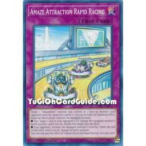 Amaze Attraction Rapid Racing (Common) – Lightning Overdrive | Carta YUGIOH en México