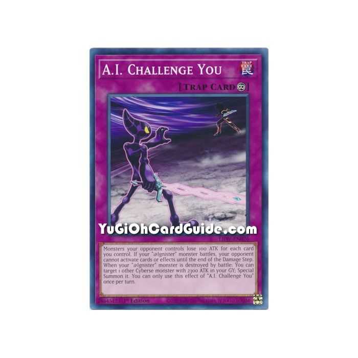 A.I. Challenge You (Common) – Lightning Overdrive | Carta YUGIOH en México