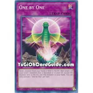 One by One (Common) – Lightning Overdrive | Carta YUGIOH en México