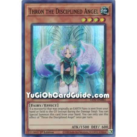 Thron the Disciplined Angel (Super Rare) – Lightning Overdrive | Carta YUGIOH en México