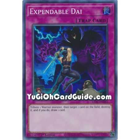 Expendable Dai (Super Rare) – Lightning Overdrive | Carta YUGIOH en México