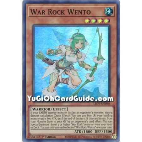War Rock Wento (Super Rare) – Lightning Overdrive | Carta YUGIOH en México