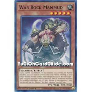 War Rock Mammud (Common) – Lightning Overdrive | Carta YUGIOH en México