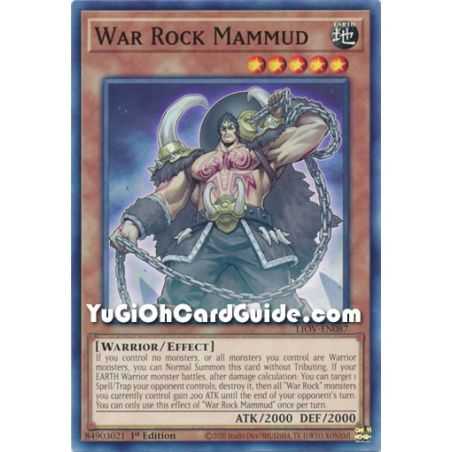 War Rock Mammud (Common) – Lightning Overdrive | Carta YUGIOH en México