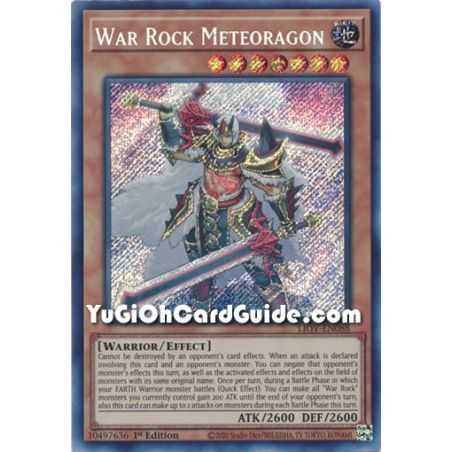 War Rock Meteoragon (Secret Rare) – Lightning Overdrive | Carta YUGIOH en México