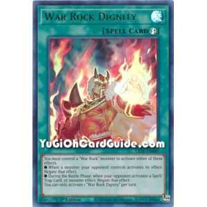 War Rock Dignity (Ultra Rare) – Lightning Overdrive | Carta YUGIOH en México