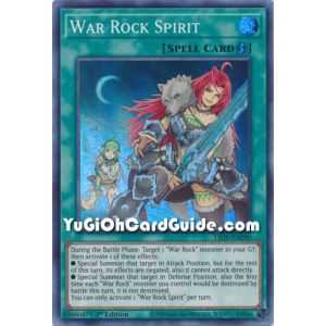 War Rock Spirit (Super Rare) – Lightning Overdrive | Carta YUGIOH en México