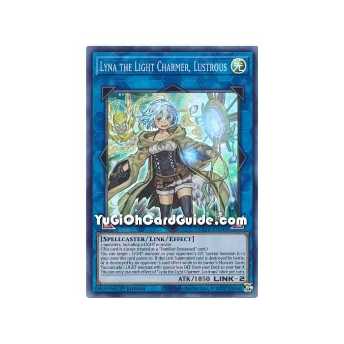 Lyna the Light Charmer, Lustrous (Starlight Rare) – Lightning Overdrive | Carta YUGIOH en México