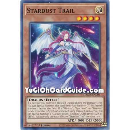 Stardust Trail (Common) – Dawn of Majesty | Carta YUGIOH en México