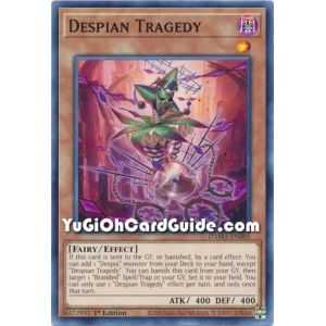 Despian Tragedy (Common) – Dawn of Majesty | Carta YUGIOH en México