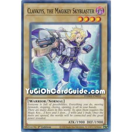 Clavkiys, the Magikey Skyblaster (Common) – Dawn of Majesty | Carta YUGIOH en México