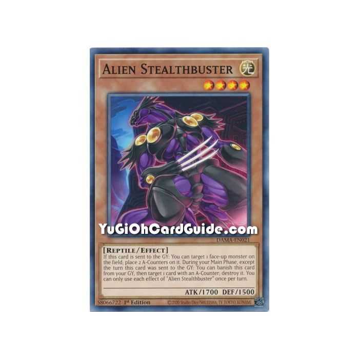 Alien Stealthbuster (Common) – Dawn of Majesty | Carta YUGIOH en México
