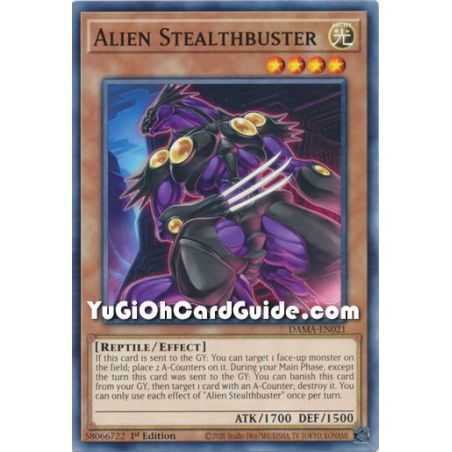 Alien Stealthbuster (Common) – Dawn of Majesty | Carta YUGIOH en México