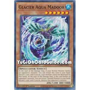 Glacier Aqua Madoor (Common) – Dawn of Majesty | Carta YUGIOH en México