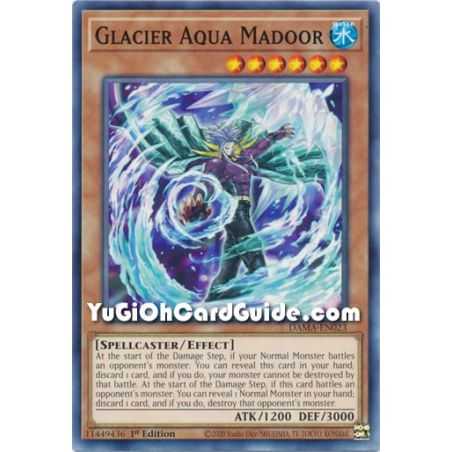 Glacier Aqua Madoor (Common) – Dawn of Majesty | Carta YUGIOH en México