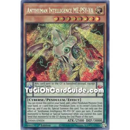 Antihuman Intelligence ME-PSY-YA (Secret Rare) – Dawn of Majesty | Carta YUGIOH en México