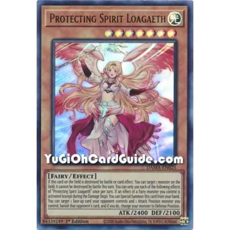 Protecting Spirit Loagaeth (Ultra Rare) – Dawn of Majesty | Carta YUGIOH en México