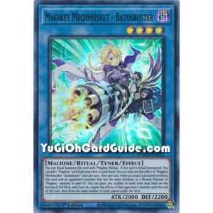 Magikey Mechmusket - Batosbuster (Super Rare) – Dawn of Majesty | Carta YUGIOH en México