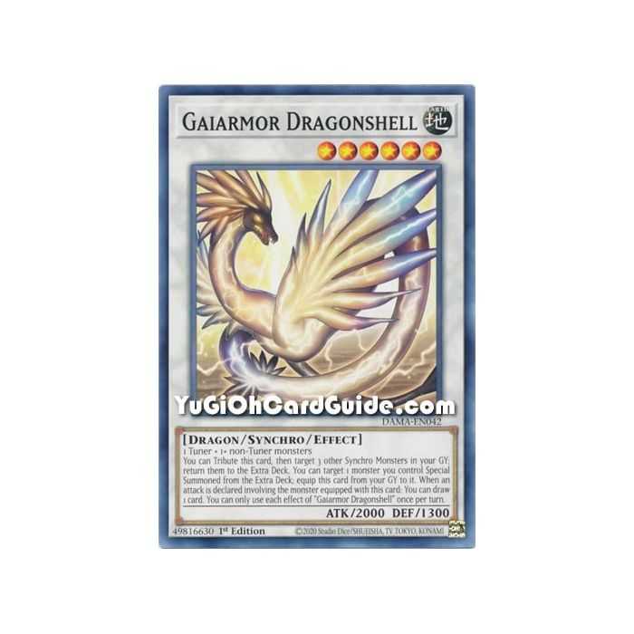 Gaiarmor Dragonshell (Common) – Dawn of Majesty | Carta YUGIOH en México