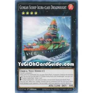 Gunkan Suship Ikura-class Dreadnought (Common) – Dawn of Majesty | Carta YUGIOH en México
