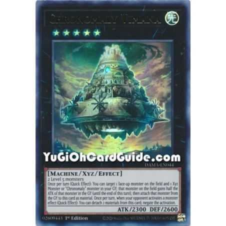 Chronomali Vimana (Ultra Rare) – Dawn of Majesty | Carta YUGIOH en México