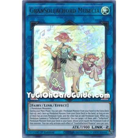 GranSolfachord Musecia (Ultra Rare) – Dawn of Majesty | Carta YUGIOH en México