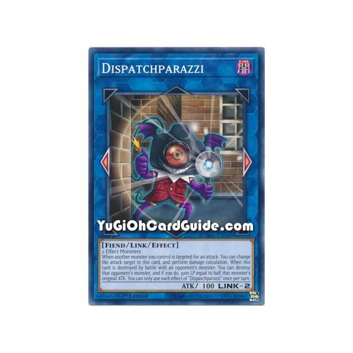Dispatchparazzi (Common) – Dawn of Majesty | Carta YUGIOH en México