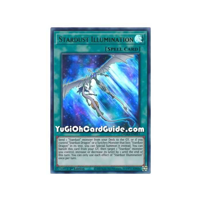 Stardust Illumination (Ultra Rare) – Dawn of Majesty | Carta YUGIOH en México
