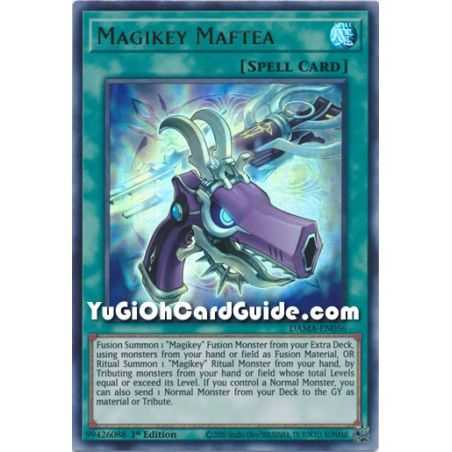 Magikey Maftea (Ultra Rare) – Dawn of Majesty | Carta YUGIOH en México