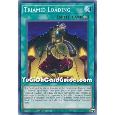 Triamid Loading (Common) – Dawn of Majesty | Carta YUGIOH en México
