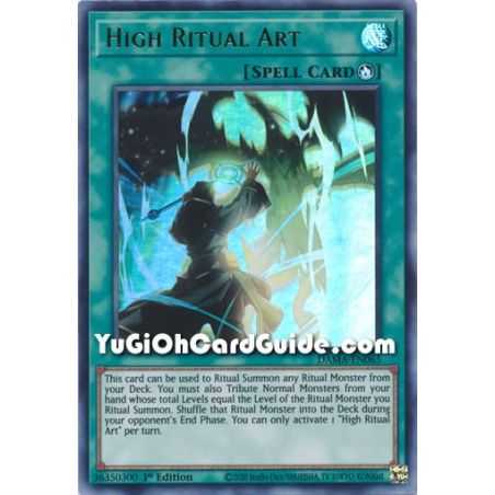 High Ritual Art (Ultra Rare) – Dawn of Majesty | Carta YUGIOH en México