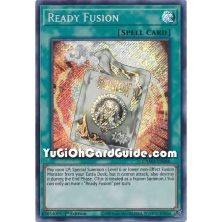 Ready Fusion (Secret Rare) – Dawn of Majesty | Carta YUGIOH en México