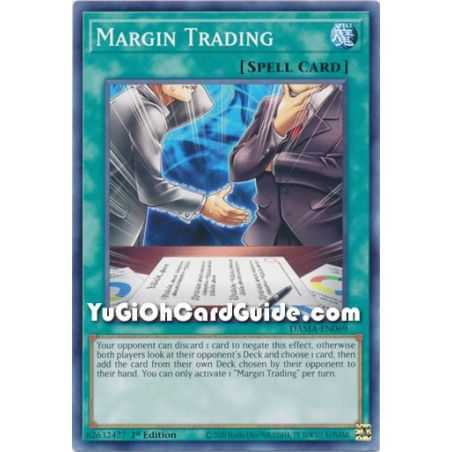 Margin Trading (Common) – Dawn of Majesty | Carta YUGIOH en México