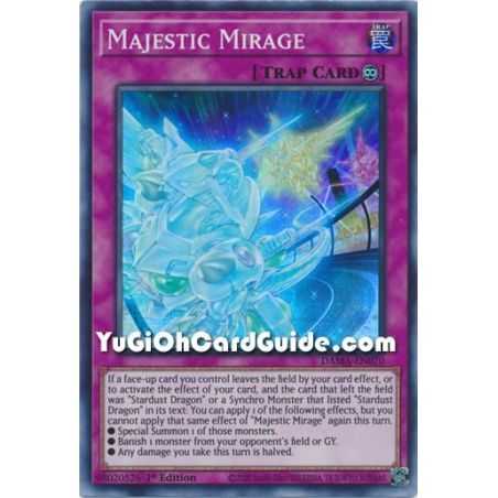 Majestic Mirage (Super Rare) – Dawn of Majesty | Carta YUGIOH en México