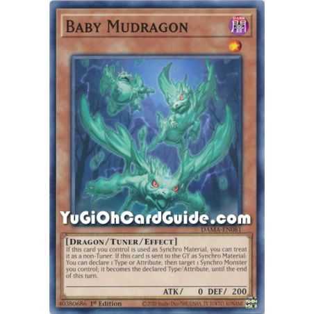 Baby Mudragon (Common) – Dawn of Majesty | Carta YUGIOH en México