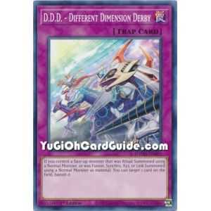 D.D.D. Different Dimension Derby (Common) – Dawn of Majesty | Carta YUGIOH en México