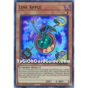 Link Apple (Super Rare) – Dawn of Majesty | Carta YUGIOH en México