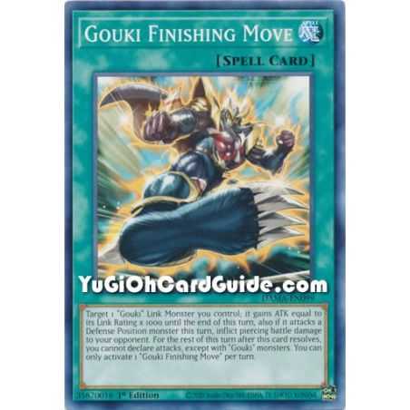 Gouki Finishing Move (Common) – Dawn of Majesty | Carta YUGIOH en México