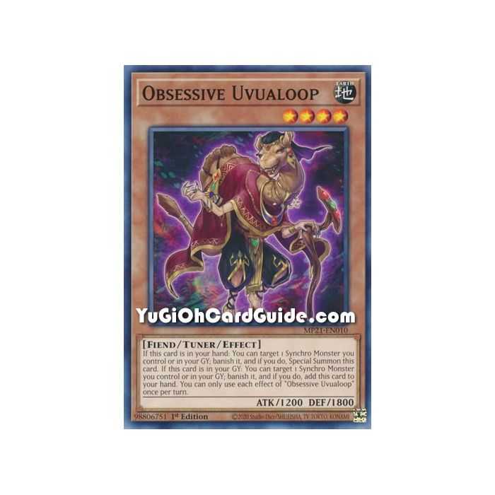 Obsessive Uvualoop (Common) – 2021 Tin of Ancient Battles | Carta YUGIOH en México