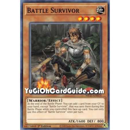 Battle Survivor (Common) – 2021 Tin of Ancient Battles | Carta YUGIOH en México